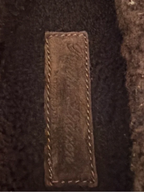 Ralph Lauren Purple Label Harold Tassel Shearling Eng Brown Mens Size 8D - Picture 8 of 10